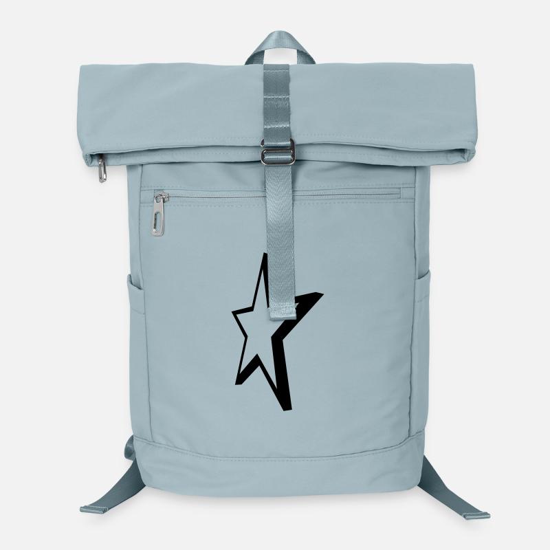 Star 3D, One Color Design Laptop Backpack
