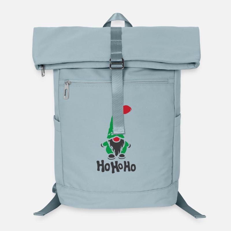 hohoho gnome christmas icon icon graphic Laptop Backpack