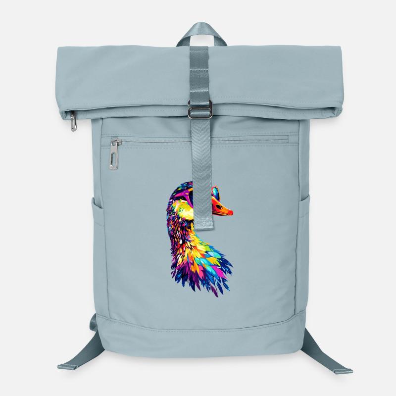 Goose Cute Goose Chicks Goose Chick Duck Small Geese Laptop Backpack