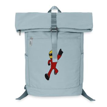 racing driver - Laptop Backpack - ice blue - Front