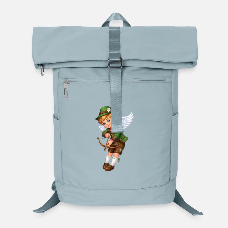 Bayerischer Amor mit Armbrust Laptop-Rucksack 
