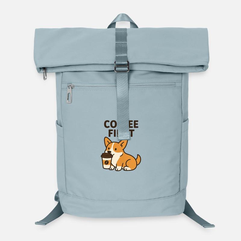 Chien de dessin animé Sac à dos ordinateur