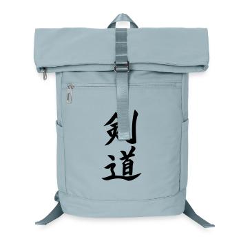 Kendo Kanji - Laptop Backpack - ice blue - Front