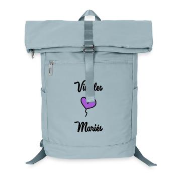 VIVE LES MARIES - Sac à dos ordinateur - bleu glacier - Devant