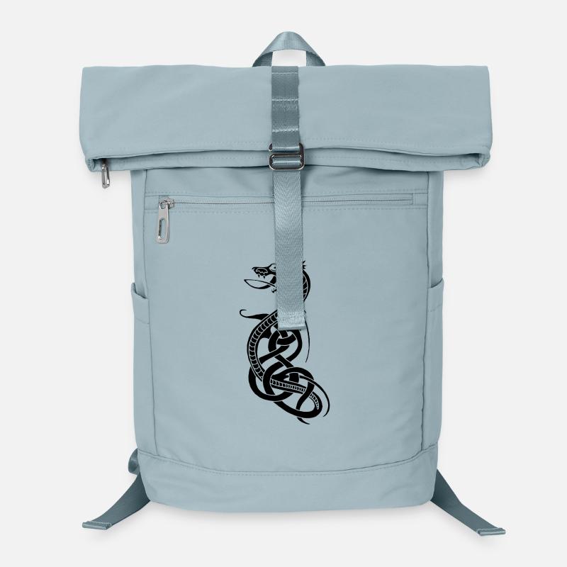 Infinite Black Snake Laptop Backpack