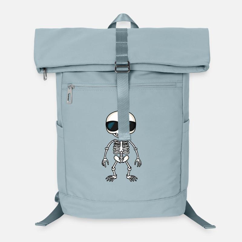 Skeleton with sunglasses Laptop Backpack