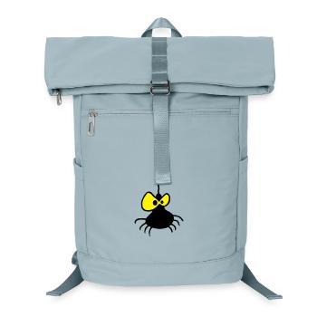 Araignée Grumpy Design Bicolore - Sac à dos ordinateur - bleu glacier - Devant