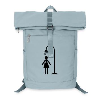 duschen hygiene lebensstil - Laptop-Rucksack  - Eisblau - Vorne