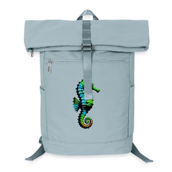 Hippocampe - Sac à dos ordinateur - bleu glacier - Devant