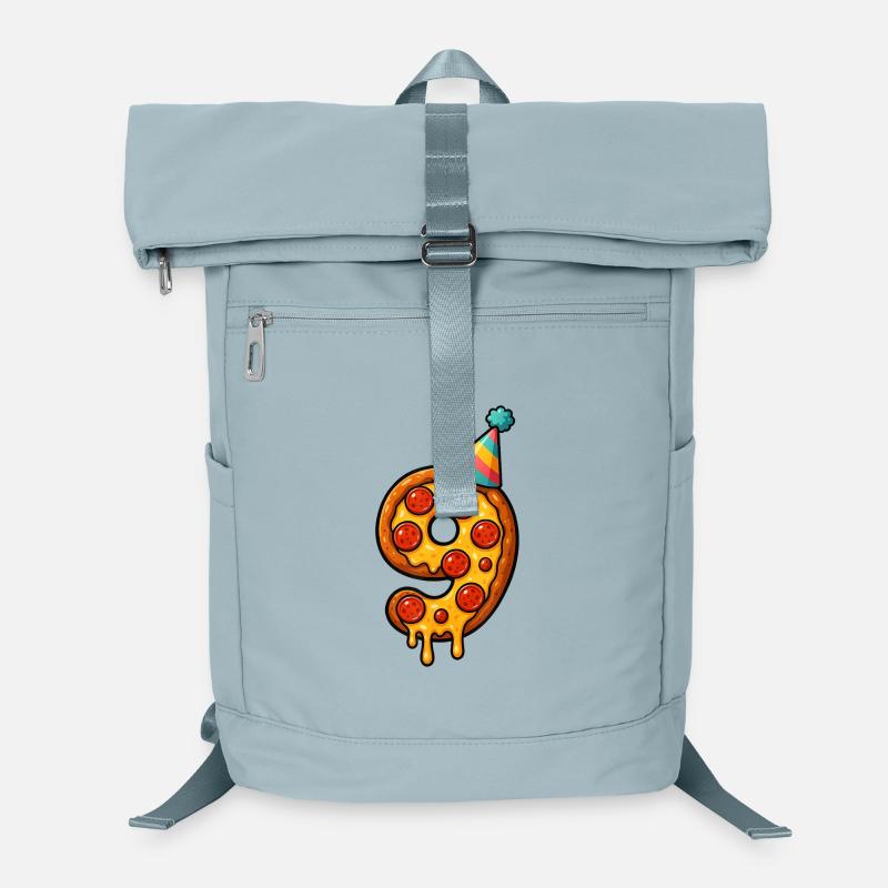 Pizzastück Nummer neun Feier Laptop-Rucksack 