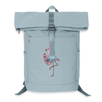 Bureau téléphonique du secrétaire Flamingo - Sac à dos ordinateur - bleu glacier - Devant
