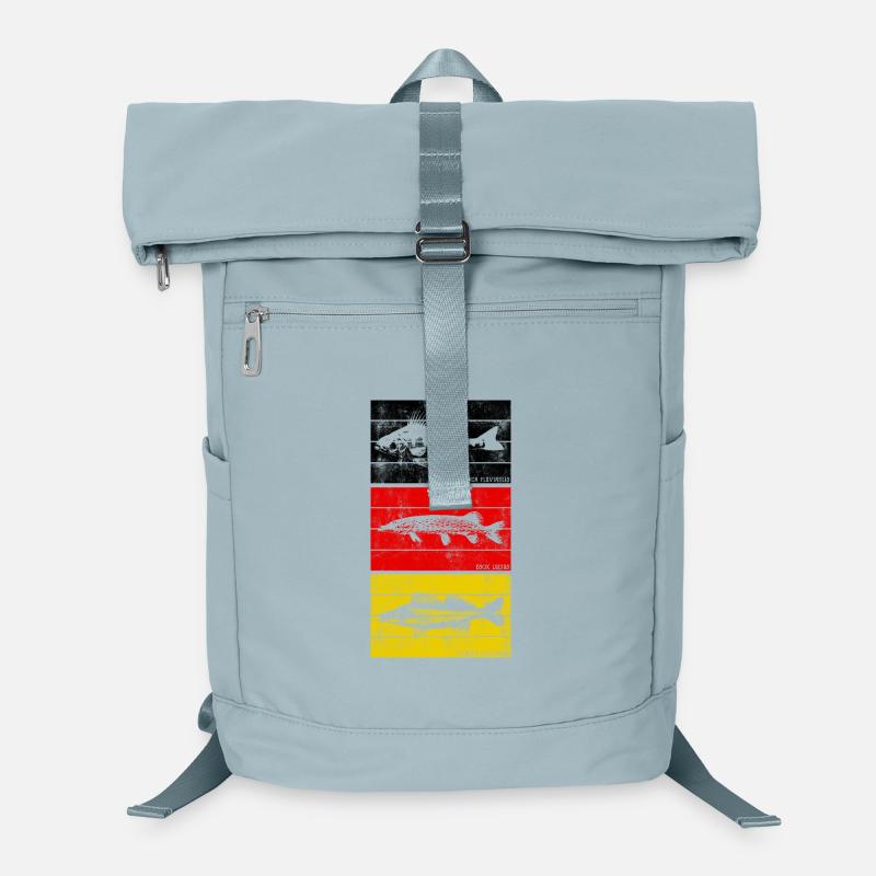 Pike, zander, perch, fishing, fishing, predatory fish Laptop Backpack