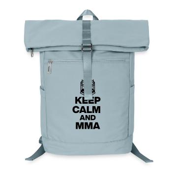 KEEP CALM AND MMA, OCTAGON FIGHT! NEANDERTALER  - Laptop-Rucksack  - Eisblau - Vorne