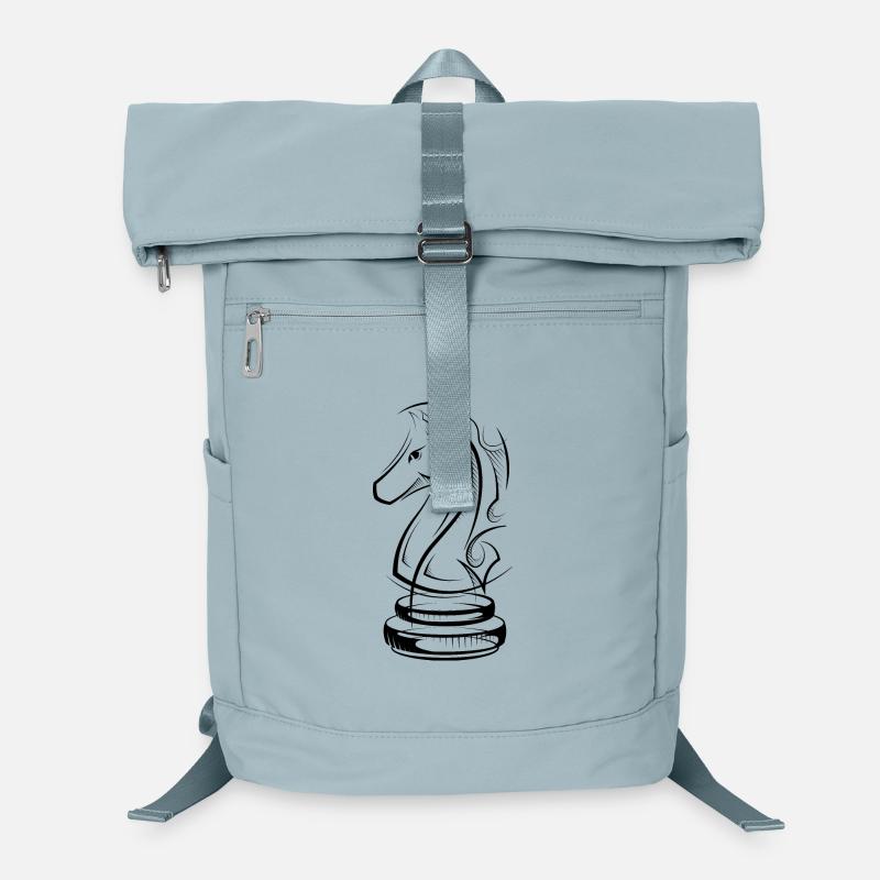 Chess Horse Drawing SKizze Chess Player icon Laptop Backpack