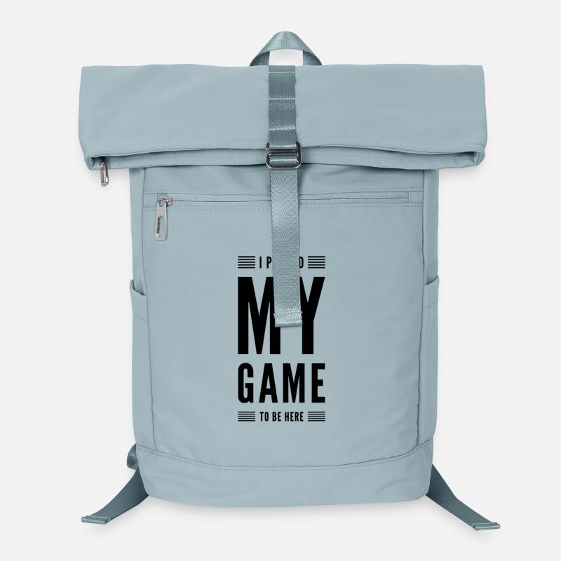 I paused my game to be here Laptop Backpack