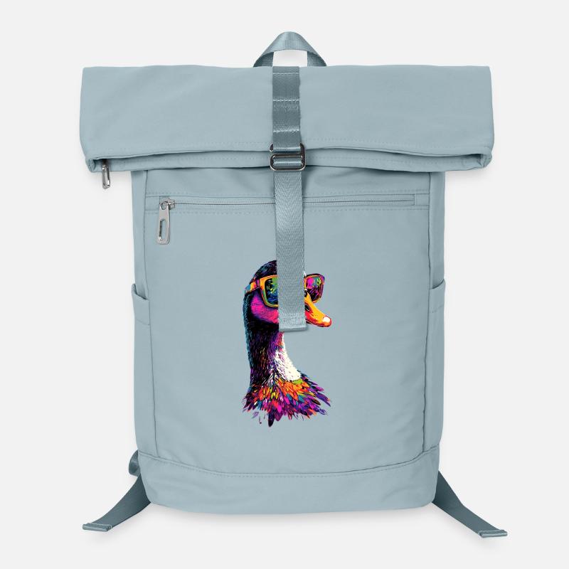 Goose Cute Goose Chicks Goose Chick Duck Small Geese Laptop Backpack