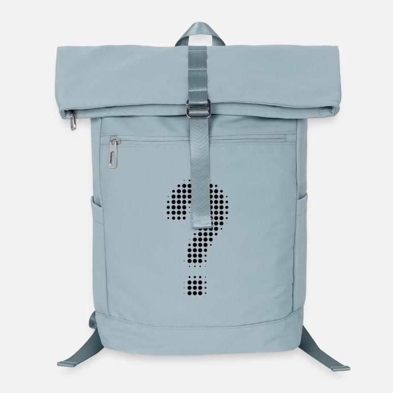 Question mark pixel optics Laptop Backpack
