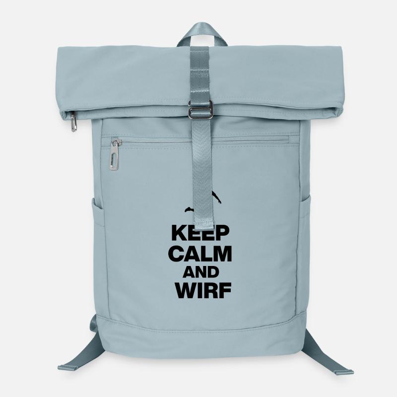 KEEP CALM AND THROW! GERMANY EUROPEAN CHAMPIONS Laptop Backpack