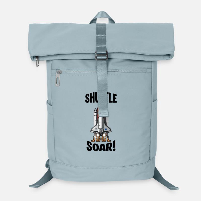 Start des Space Shuttle Soar Laptop-Rucksack 