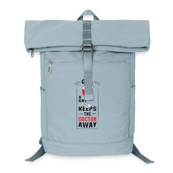 ONE Glass of wine a day keeps the doctor away - Laptop Backpack - ice blue - Front