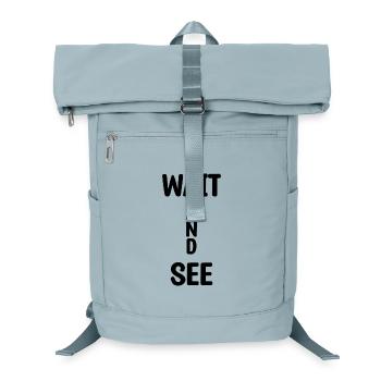 Wait And See - Laptop-Rucksack  - Eisblau - Vorne
