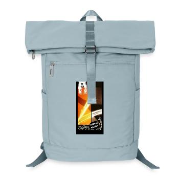 --_swag_orange_noir_blanc_grg_10tray_4_style_b - Sac à dos ordinateur - bleu glacier - Devant