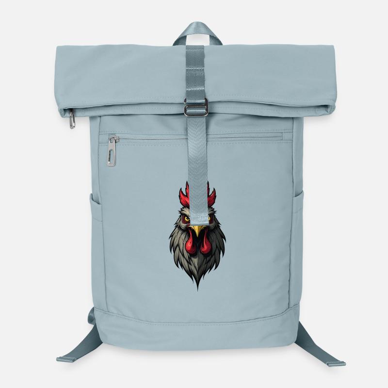 Huhn Henne Wilde Hahn Laptop-Rucksack 