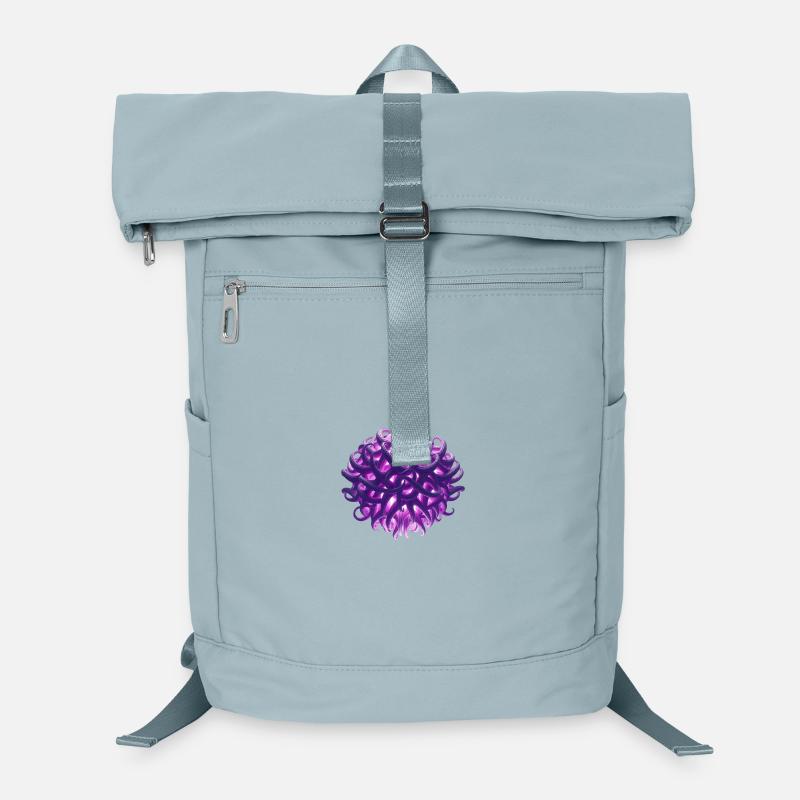 boule de tentacule violette Sac à dos ordinateur