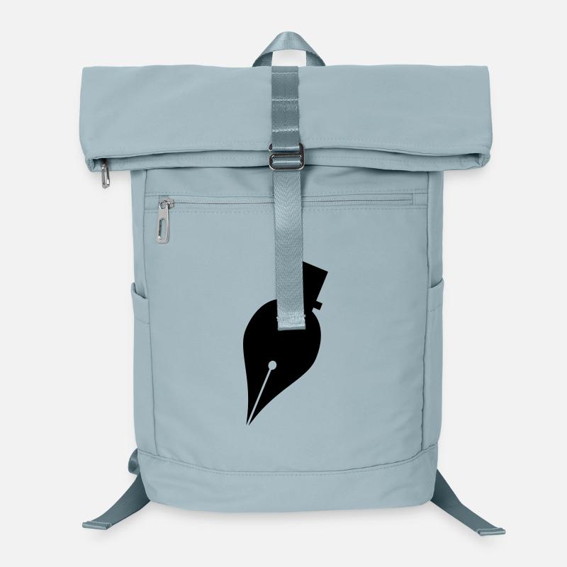 Writing pen or ink pen logo for writer Laptop Backpack
