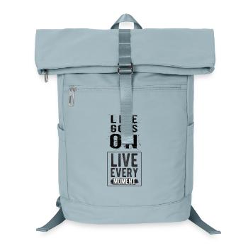 Life goes on - Laptop Backpack - ice blue - Front