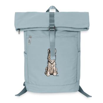 Berger Picard - Hund - Dog -,Comic - Laptop-Rucksack  - Eisblau - Vorne