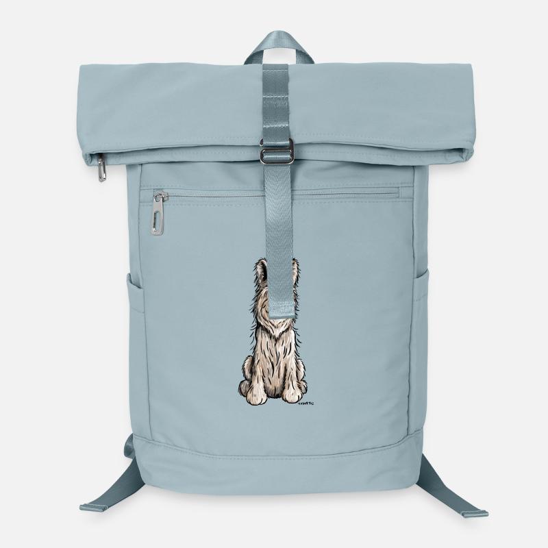Berger Picard - Hund - Dog -,Comic Laptop-Rucksack 
