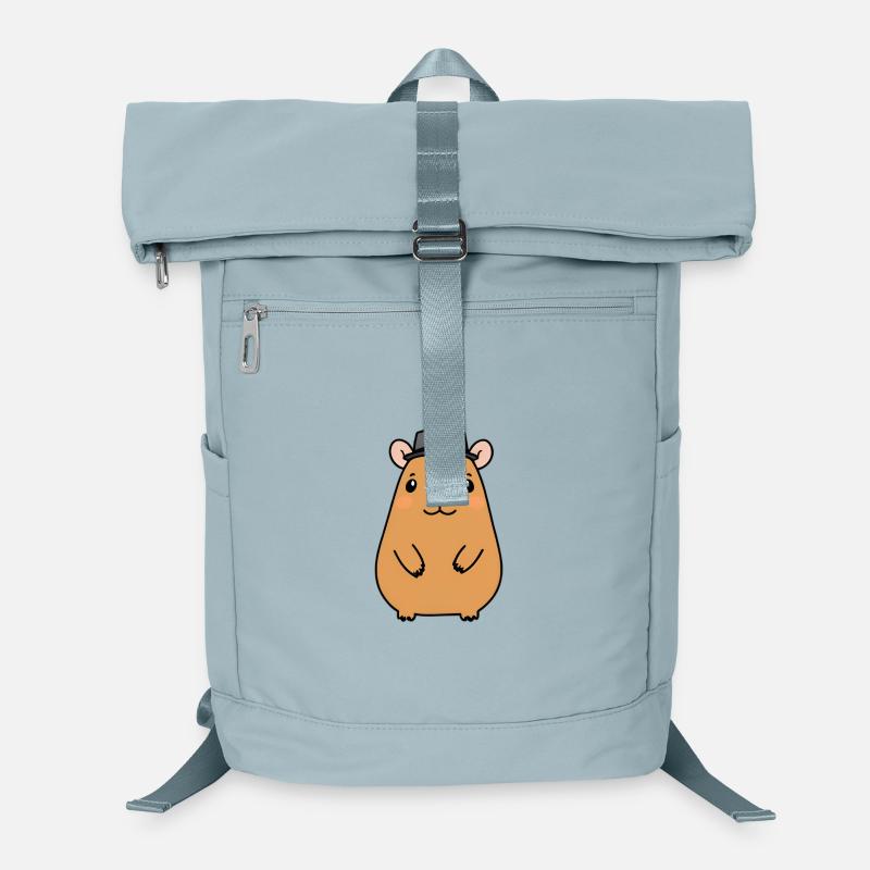 Kapu Capybara with Felt Hat Laptop Backpack