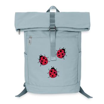 ladybug - Laptop Backpack - ice blue - Front