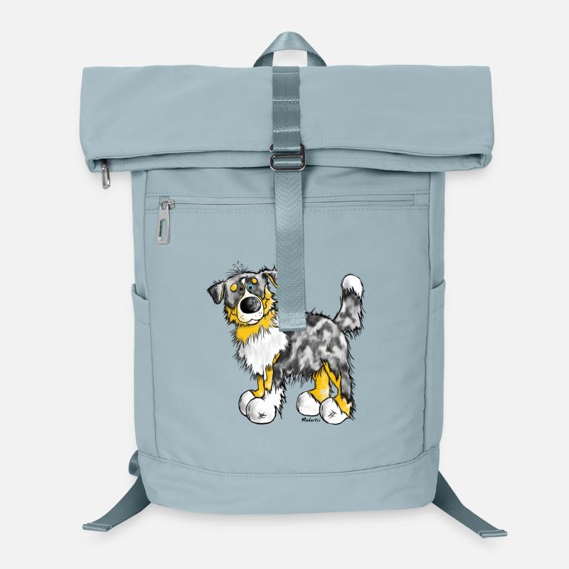 Aussie - Australian Shepherd - Hund - Dog Laptop-Rucksack 