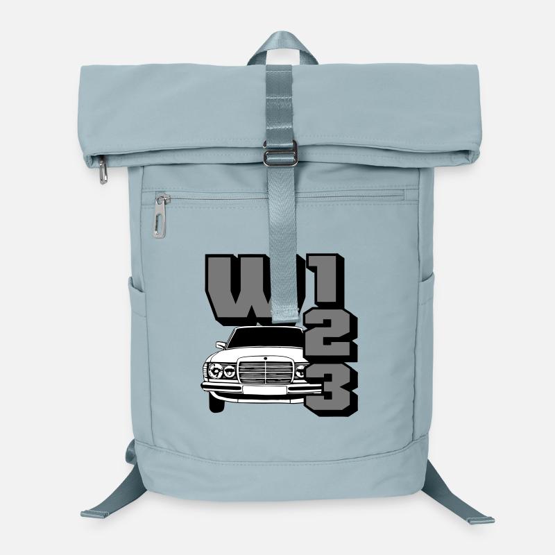 MB w123 , Youngtimer , Oldtimer , Kult Car (25) Laptop-Rucksack 