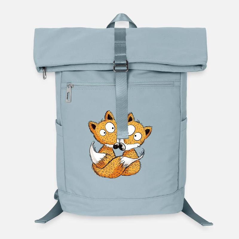 Fuchs Partner - Füchse - Team - Freundschaft Laptop-Rucksack 