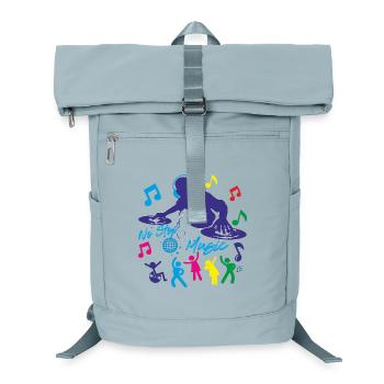 Deejay - Kein Stopp Musik - Laptop-Rucksack  - Eisblau - Vorne
