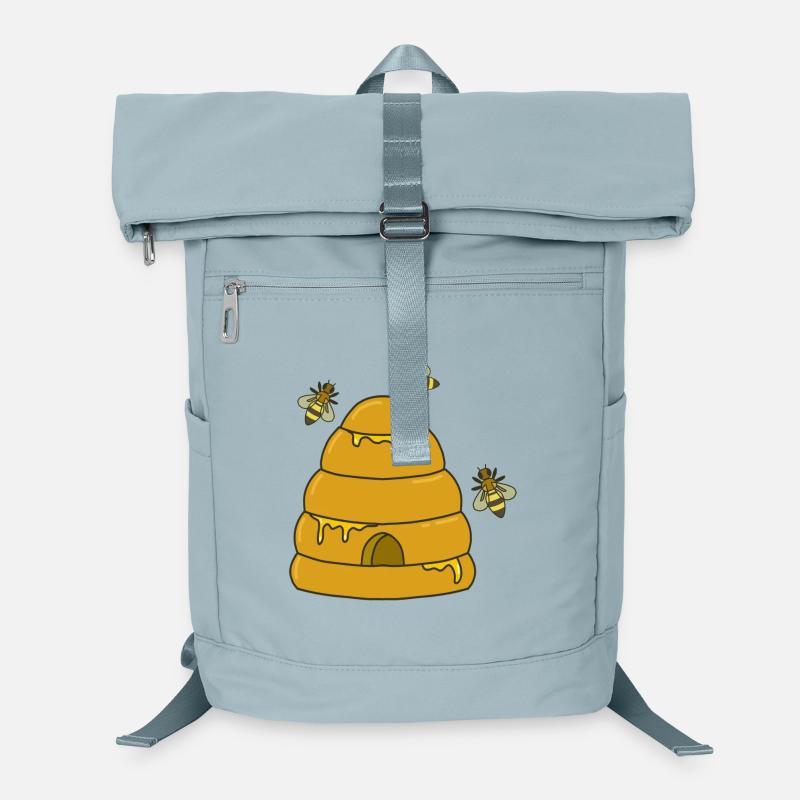 honey hive bees Laptop Backpack