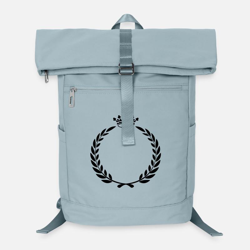 Lorbeerkranz mit Krone Laptop-Rucksack 
