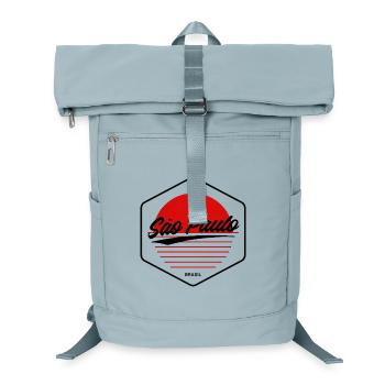 São Paulo Sunset Heart - Laptop Backpack - ice blue - Front