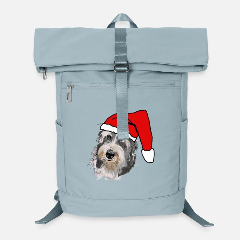 Bearded Collie Laptop Backpack