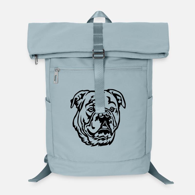 Continental Bulldog Head Laptop Backpack