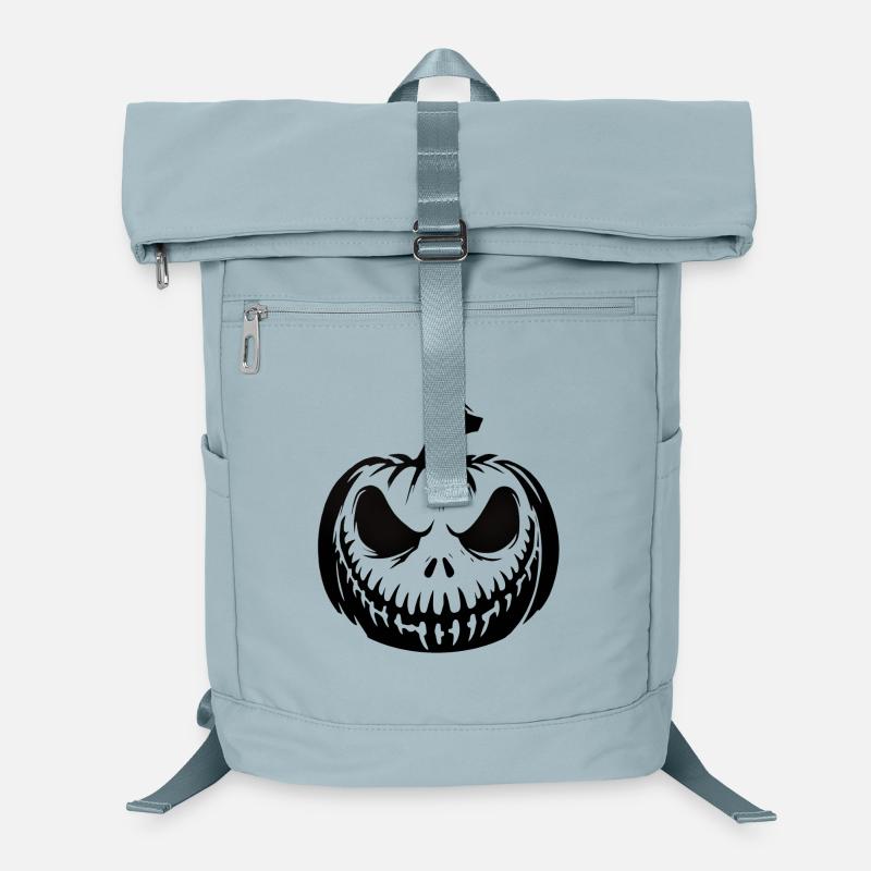 Kürbis Geist Halloween Laptop-Rucksack 