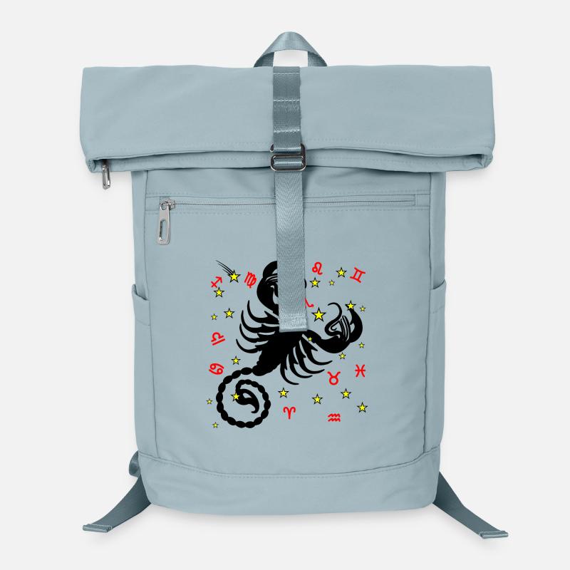 Zodiac sign star logo Scorpio Laptop Backpack