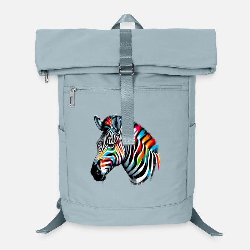 Zebra Laptop Backpack