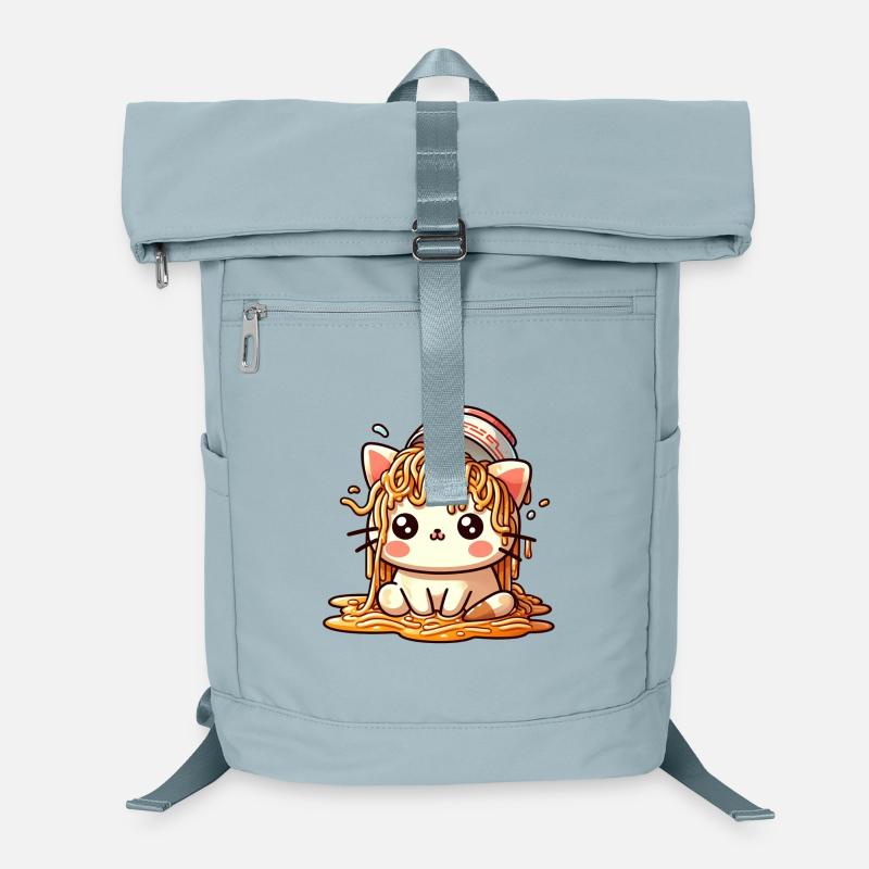 Ramen Cat-tastrophe! The Ramen Cat Laptop Backpack