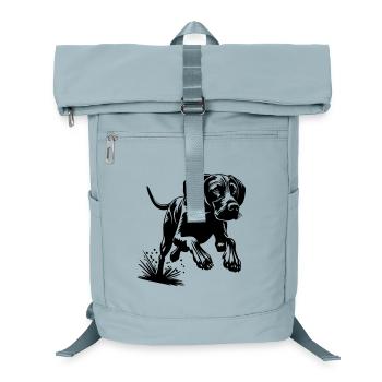 Magyar Vizsla - Laptop-Rucksack  - Eisblau - Vorne