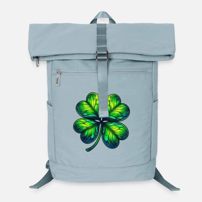 Vierblättriges Kleeblatt Laptop-Rucksack 