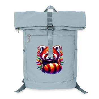 Kleiner Panda - Laptop-Rucksack  - Eisblau - Vorne